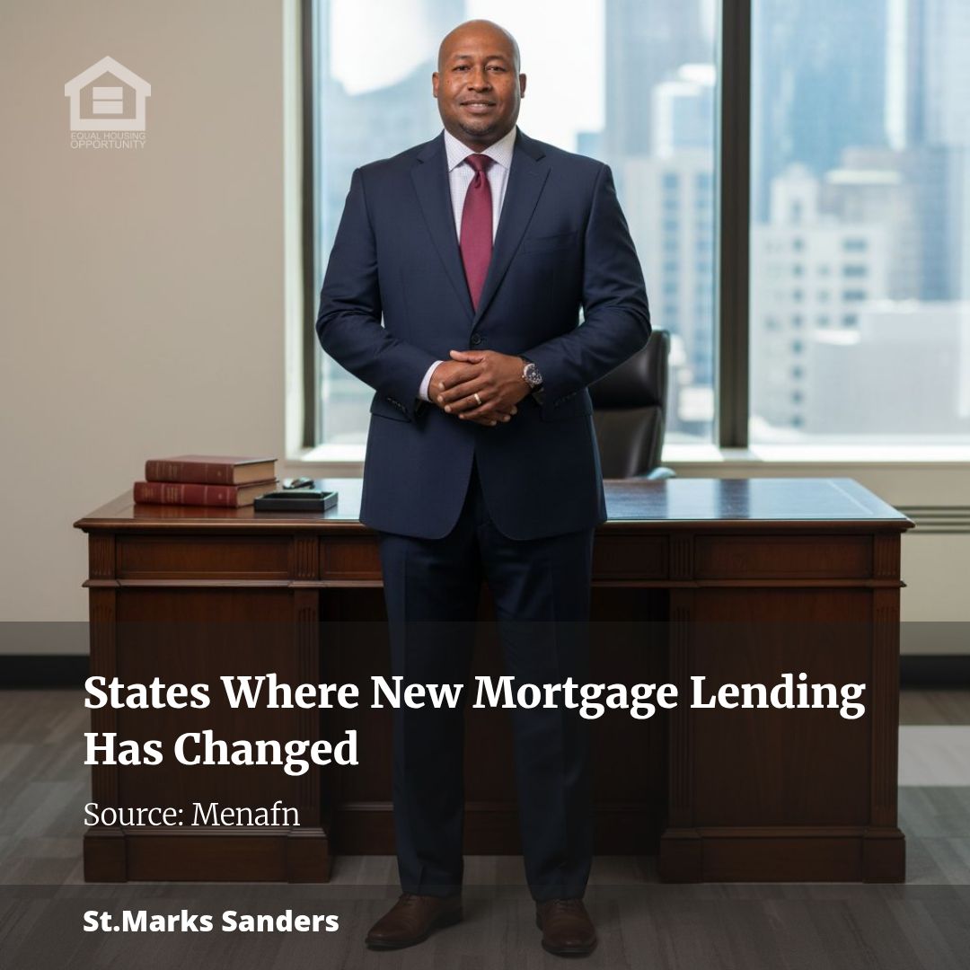 StMarksSanders's tweet photo. States Where New Mortgage Lending Has Changed
Did you know new mortgage laws are shaking things up across states like California, Texas, and New York? 🏠📋 From stricter disclosures to tougher licensing, staying informed is key! Are you up-to-date on the latest rules? Let’s ... https://t.co/fkJ9s5yJwN