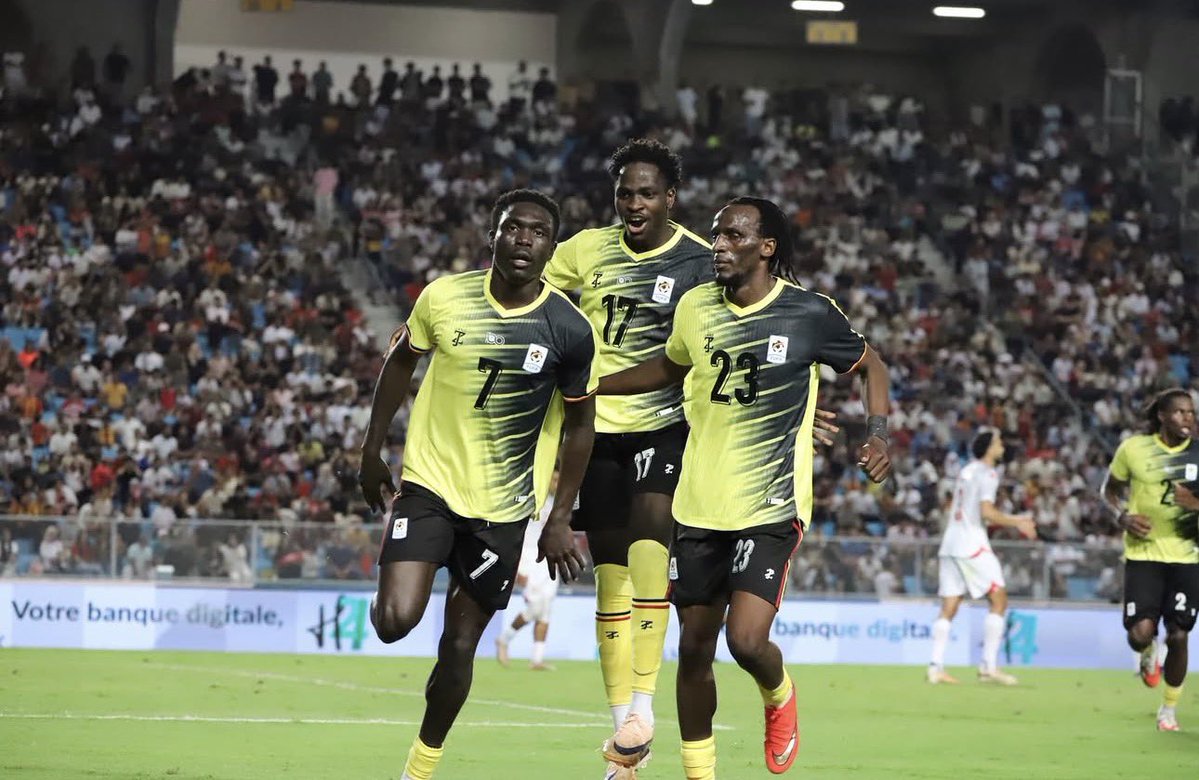 aaronmmitti's tweet photo. The Uganda Cranes have battled to a draw against Tunisia in the AFCON 2027 Qualifiers. 

A hard-fought night in Tunis, with the boys showing fight and resilience from start to finish. We take the point and keep pushing forward. 

Full time: Tunisia 🇹🇳 1–1 🇺🇬 Uganda

#ExploreUganda