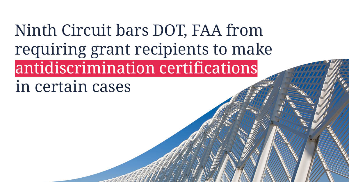 DLA_Piper's tweet photo. The United States Court of Appeals for the Ninth Circuit has partially upheld a federal district court’s order.

Read more: https://t.co/j5IrWGuDxu

#Transportation #FalseClaimsAct https://t.co/66T5u18yQ7