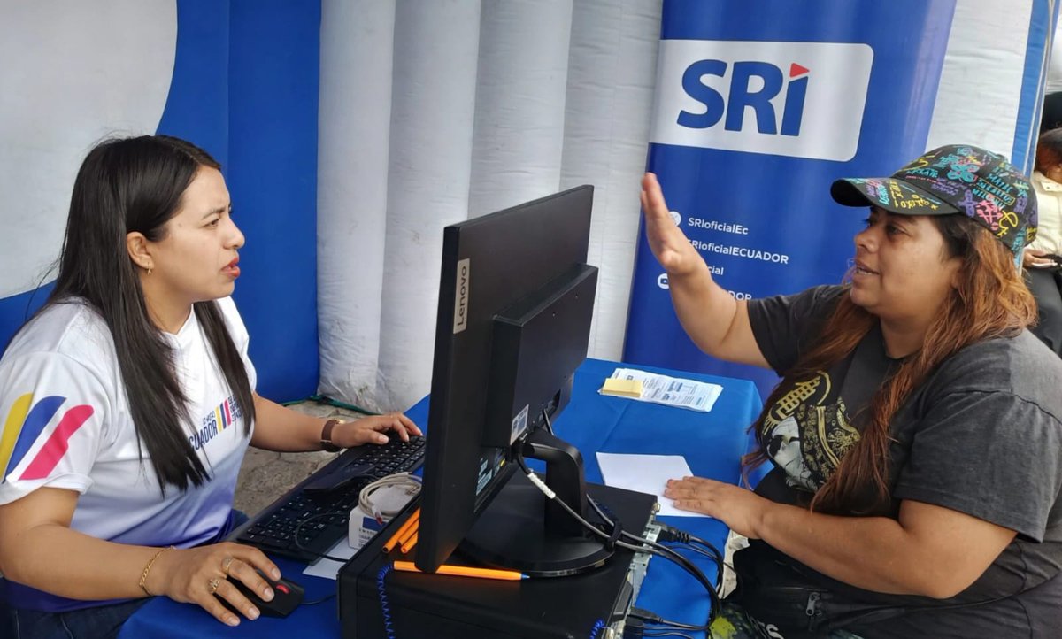 SRIoficialEc's tweet photo. #SRIenCarchi

Nuestra #BrigadaMóvilSRI entregó sus servicios en la parroquia de Juan Montalvo del cantón Mira:

🔹️ Generación de claves y su cuidado en el uso.
🔹️ Consultas sobre el estado del RUC.
🔹 Devolución del IVA para adultos mayores. https://t.co/Q1pfi6RTnk