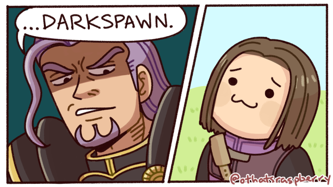 othatsraspberry's tweet photo. one of my favorite RPGs of all time!! also one of the first games i ever drew comics about 🐉 https://t.co/biHdUVeVKi