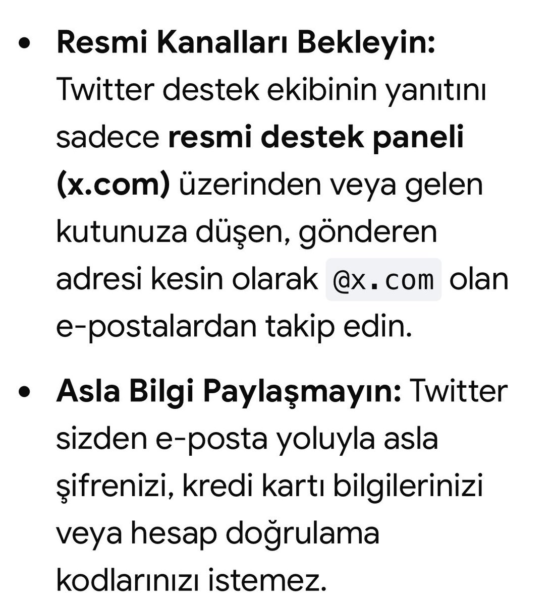 overforms's tweet photo. ‼️‼️
Eski hesabım askıya alındıktan sonra 2-3 kere email adresime sahte mail geldi. Gemini'ye sordum bunun ne anlama geldiğini. 
Bu aralar, hesap kıyımları, engellemeler arttığı için uyarmak istedim dostlar. 
Çok dikkat edin e postalarınıza da!
‼️👇👇 https://t.co/LPIkXwyJbB