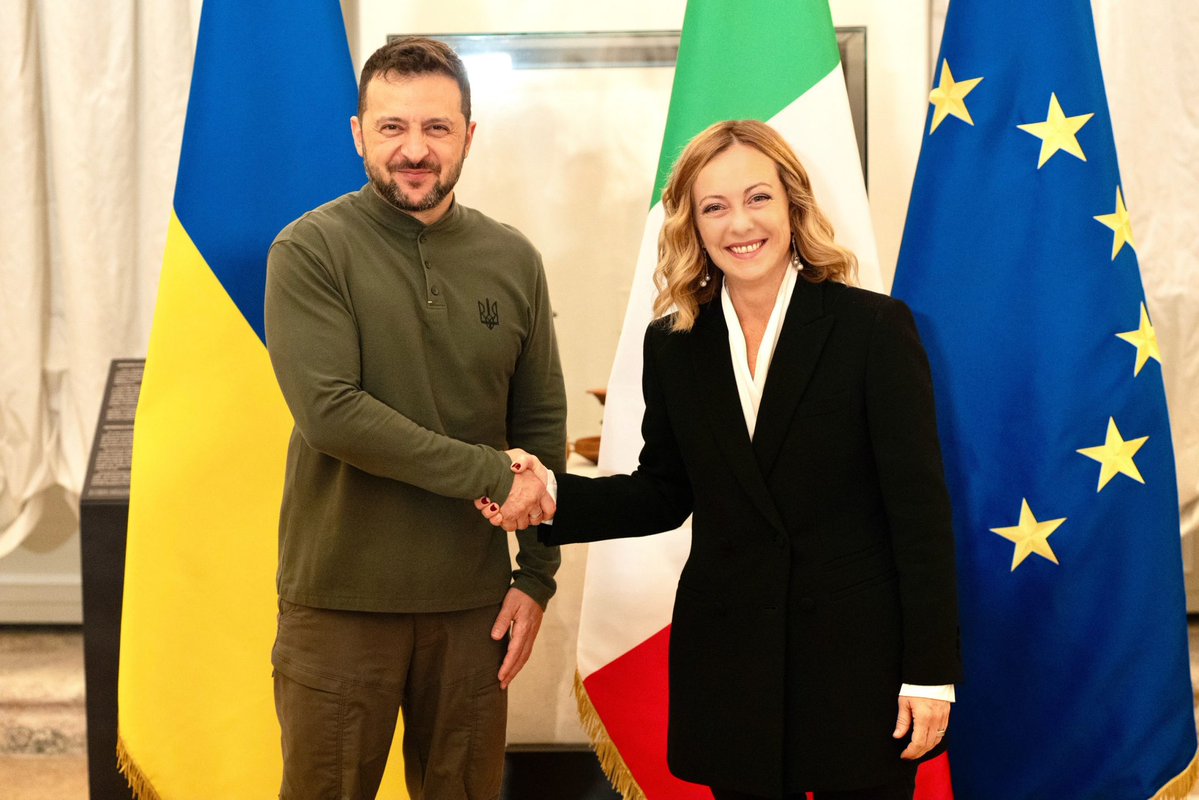 HAWGEO's tweet photo. @DakdaR22 PM of Italy, Giorgia Meloni is a rare, one of a kind politician, who is not afraid of standing up to war criminal Putin &amp; his regime. She’s brave, speaks the truth, has more guts, integrity, intelligence &amp; honesty than all the rest of the world leaders put together. A real woman. https://t.co/AwcnPoskST