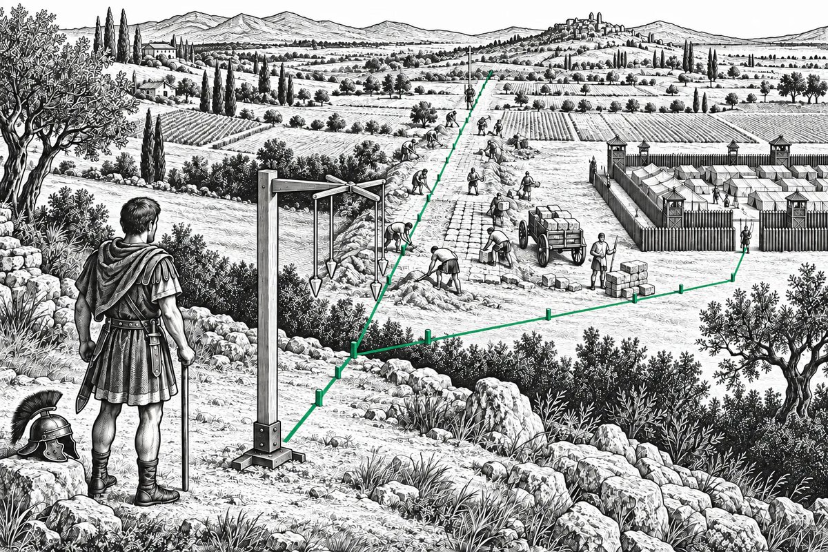 groma_md's tweet photo. Fun fact: a groma is the instrument Roman surveyors used to lay out straight roads and camps, so builders could follow the lines. 🏛️

Groma does the same for your code: a map that you and your agents follow as the code grows. https://t.co/E1rApjJEMz