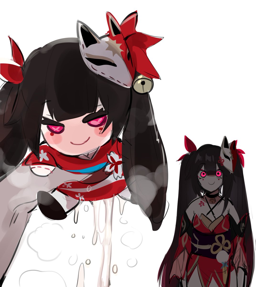 KureNaiZ1's tweet photo. Hanabi https://t.co/tmX19HoGYS