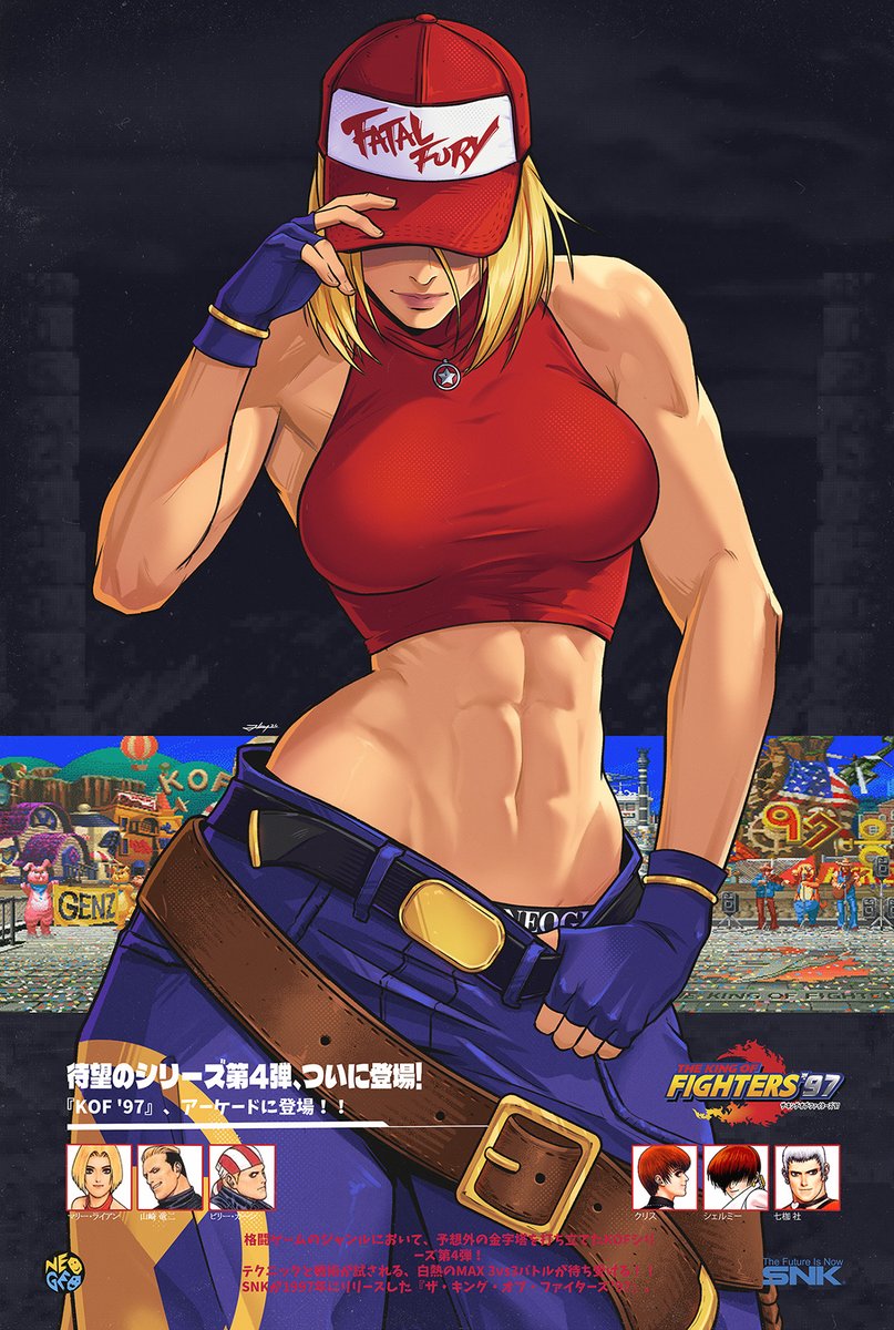 jhonyknight's tweet photo. Blue Mary - The king of fighters '97 https://t.co/fZs4USEnkF