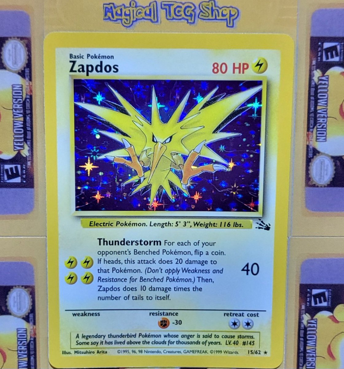 MagicalTcg's tweet photo. https://t.co/VgAkOaBxWP
#pokemon #pokémon #pokemontcg #zapdos #collectibles #crypto #memecoin #solana #ethereum #bitcoin #pokemontcgcommunity #pokemoncards #pokémoncards #pokemoncard #tcg #pokemoncollector #collectable #collectables #collectible #shopping #vintageshop #wotc https://t.co/AAvU4QoNxa