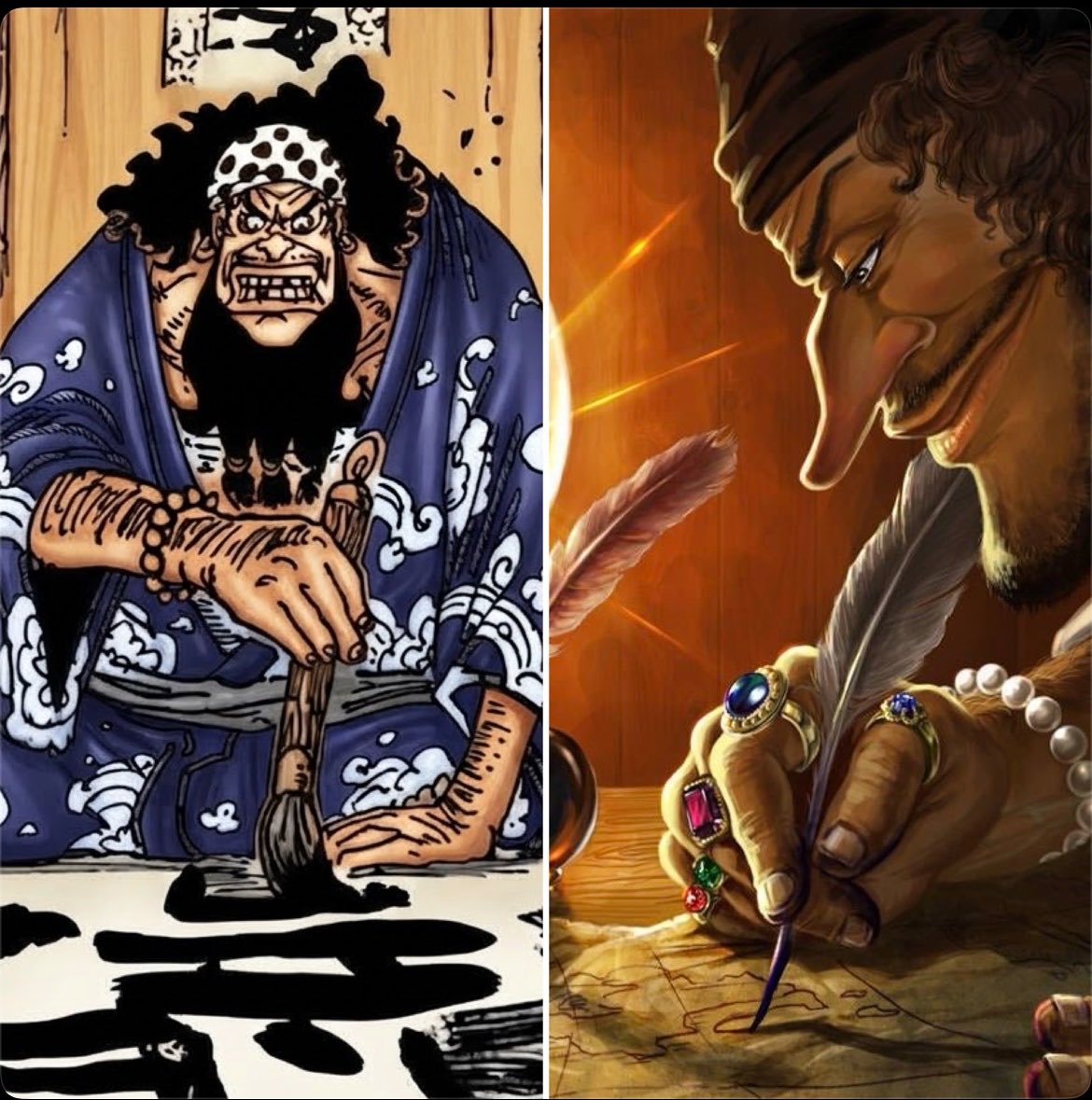 Blackbeard_Goat's tweet photo. #ONEPIECE1194 
THE MEME IS CANON 😭✍🏽 https://t.co/5AeRfbBIkl