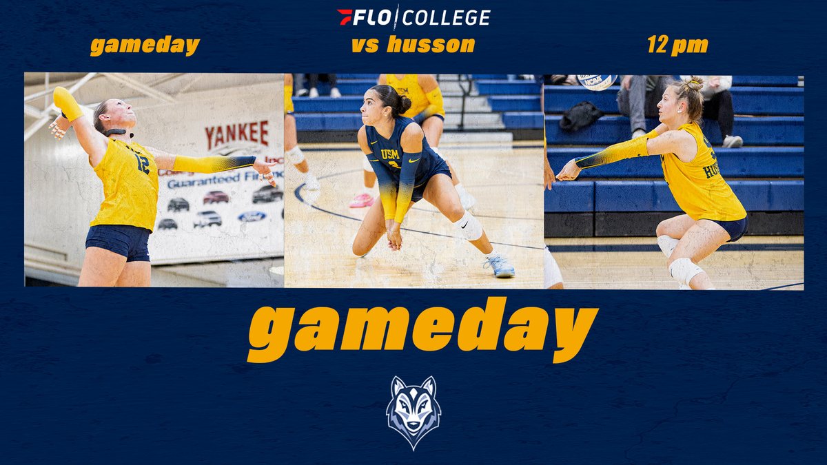 usmhuskies's tweet photo. GAME DAY! Women's volleyball celebrates Jess Williamson's @LittleEastConf Hall of Fame induction today at 11:50 AM before their 12 PM match vs. Husson! Watch on @FloCollegeVB. #GoHuskies #LeadThePack
🔗Live Stream: https://t.co/VP7Y6SdA35
🔗Live Stats: https://t.co/D21JdJGha5 https://t.co/bKZ7UBrzlb
