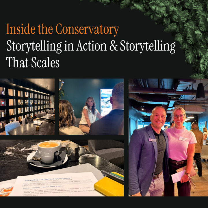 GooseDigital's tweet photo. Everyone is telling your story: your sales team, website, and now AI. Are they telling the same one?

3 takeaways from our event :
- Inconsistency kills deals
- On-brand > scripted
- Train AI with clear truth

Recap: https://t.co/UBI1Rg7v1J https://t.co/8pdWzSF26K