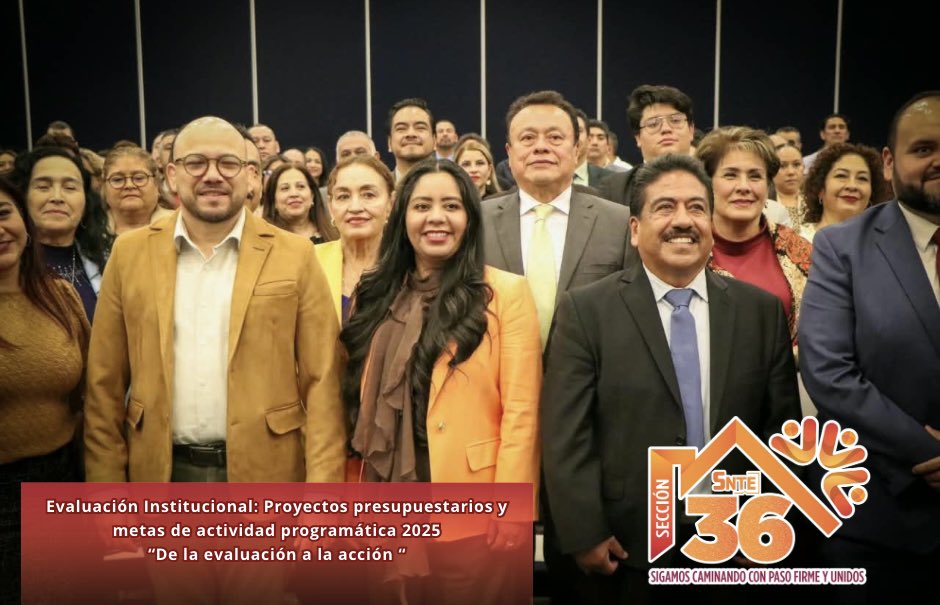 Seccion36Ofic's tweet photo. 🟠 La Mtra. Mónica Miriam Granillo Velazco, Secretaria General de la Sección 36 del SNTE, participó en la Evaluación Institucional de SEIEM 2025: de la evaluación a la acción, reconociendo alcances y avances en el organismo educativo.

#SigamosCaminandoConPasoFirmeYUnidos https://t.co/n6AuNJ9Lwf