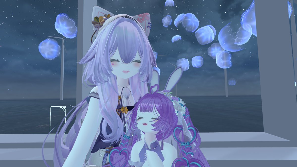 ___RK216's tweet photo. おーはろん🦈
お砂糖さんに会いに行くぞぉー⸜(* ॑꒳ ॑*  )⸝
何気に今月会うの2回目だから嬉しい…
頑張ってよかった(　߹꒳​߹ )

何気にお気に入りの
お写真置いとくね

#VRChat #rurune3D https://t.co/hOJuqgPK1U