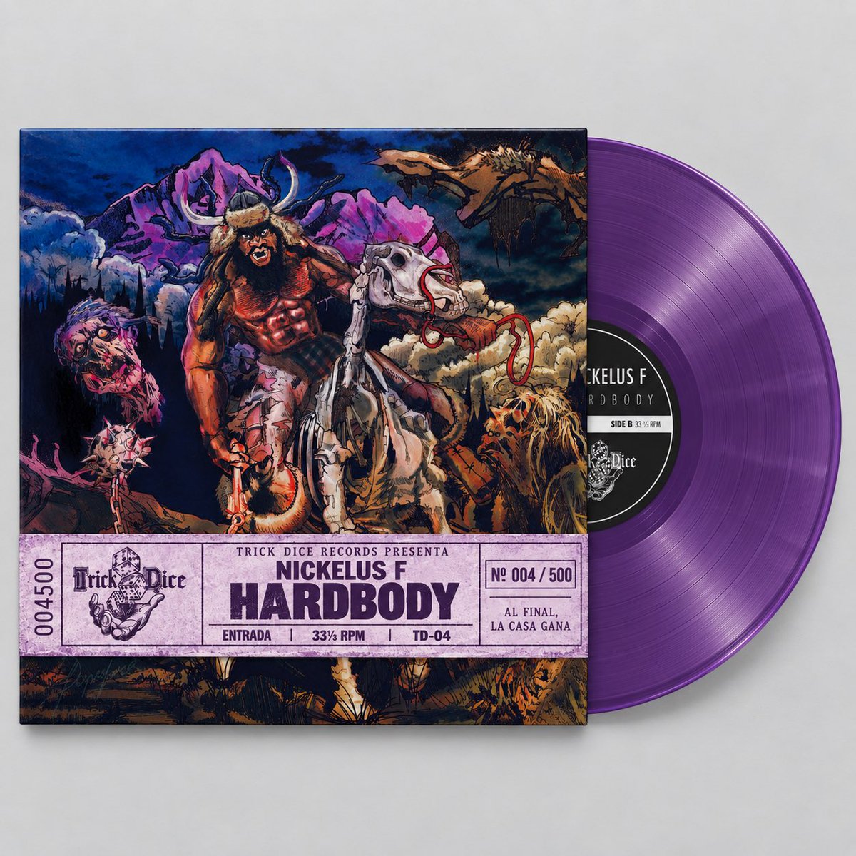 NickelusF's tweet photo. HARDBODY vinyl pre-orders are LIVE.
Standard “Cinema” OBI / Purple — ltd. 100 Deluxe “Inks Version” — alternate artwork + signed + lyric booklet — ltd. 100 Blood Red — ltd. 100
Now in production with our new US pressing partner. Ships (or this) winter.
https://t.co/ItZIDz5ksv https://t.co/rFUqG6HfSF