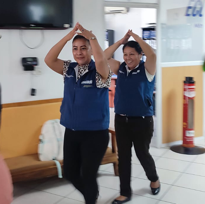Zona2MTDH's tweet photo. 📍#Napo | Participamos en el Simulacro de Evacuación ante un evento adverso, fortaleciendo nuestros protocolos y la capacidad de respuesta de los equipos ante una emergencia. 🚨🤝
#MTDHEnTerritorio
#GobiernoDelEcuador https://t.co/jd2UdyJEwm