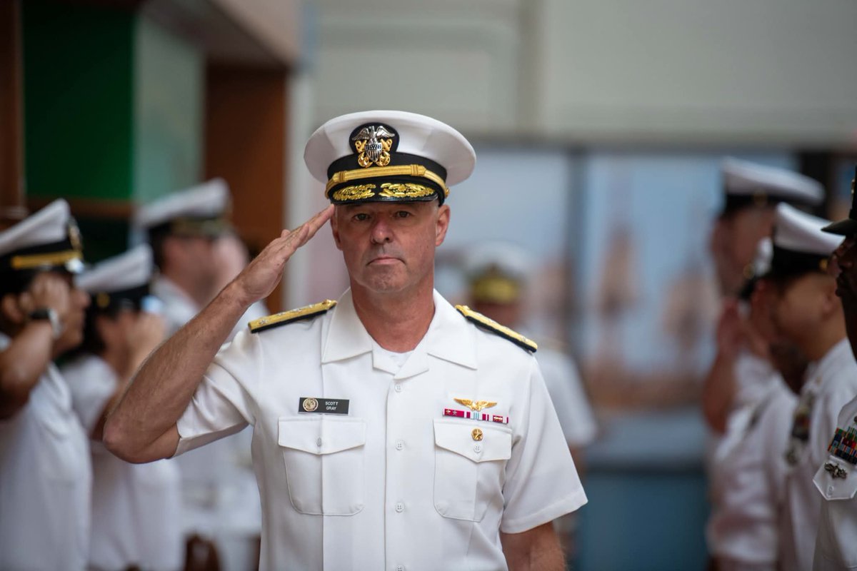 CNICHQ's tweet photo. New leadership at @CNICHQ! Vice Adm. Brad Collins takes command from Vice Adm. Scott Gray, following key progress in modernizing $9.5B in shore infrastructure and improving Quality of Life across 70+ installations: https://t.co/1advfj6vsw
​#USNavy #CNIC #ShoreBoss https://t.co/9fbLsyrvLh