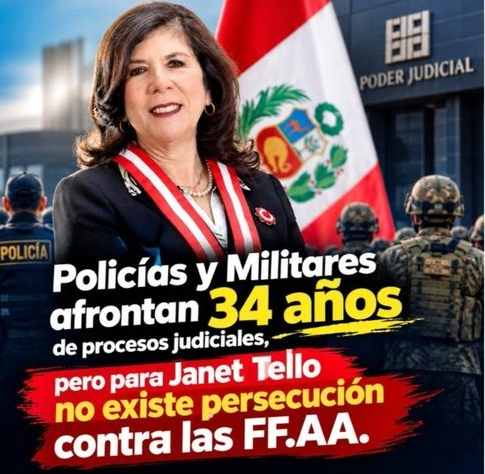 RudoffPeru's tweet photo. Y recuerden cuando Janet Tello dijo que alias Jhon Pulpo estuvo sufriendo preso en Challapalca. ¿Acaso le pidieron que se disculpe por decir eso?
Y ahora se atreve a cuestionar la libertad de expresión de una presidente. Asco de mujer! Next!
@KeikoFujimori 
@congresoperu https://t.co/wCKjqYk4IK