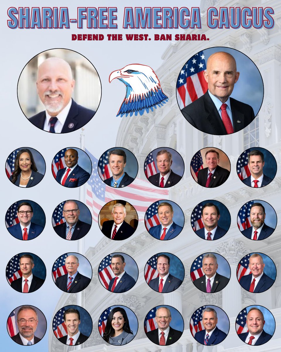 RepKeithSelf's tweet photo. 🚨BREAKING: The Sharia-Free America Caucus has reached 70 members!

In less than a year, our caucus has grown to include members from 25 states.

We will continue exposing the dangers of Sharia law and defending the Constitution as the law of the land. https://t.co/euiFwPm14G