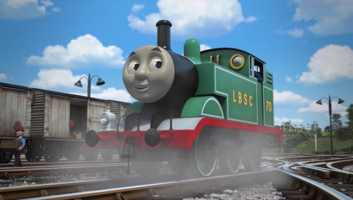 LeSoupBowl's tweet photo. Back in February, I emailed former Thomas and Friends crew member Ian McCue asking if the model and CGI eras of the show were considered separate canons. He said that they were the same universe despite being different mediums. https://t.co/47BfeivA1I