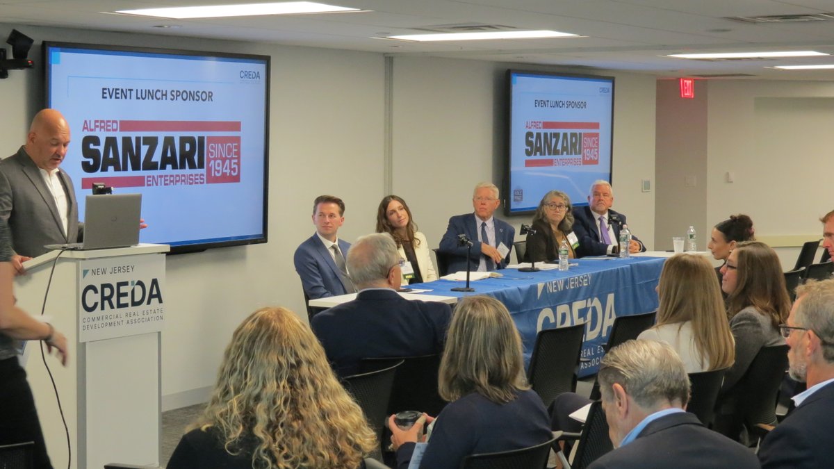 credanj's tweet photo. TY to everyone who came out &amp; participated in CREDA NJ’s new interactive program, “#CRE #Advocacy &amp; Policy Pipeline.” With refreshed, open format, attendees connected directly w/ state agency #leaders on biggest issues facing #CRE industry – bridging gap btwn development &amp; gvnt. https://t.co/c1dxYfV1zq