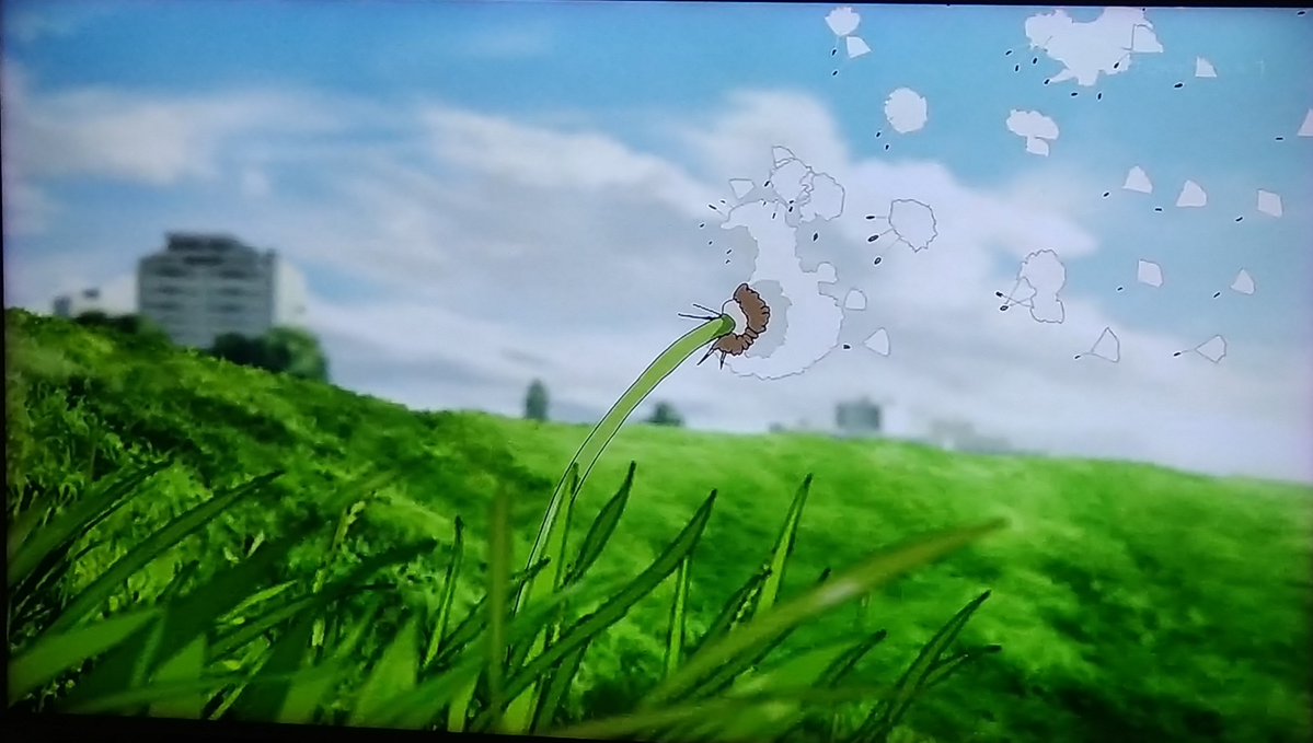 C1OqPrdLWEeHWtE's tweet photo. 1話で飛んだたんぽぽの綿毛が
大家さんのアパートに落ちて
花が咲いてヤニ子に食われる…
一年間の季節感と食物連鎖ダフル感
汚いだけじゃないぞヤニねこ…w
#ヤニねこ https://t.co/Wvppndkukw