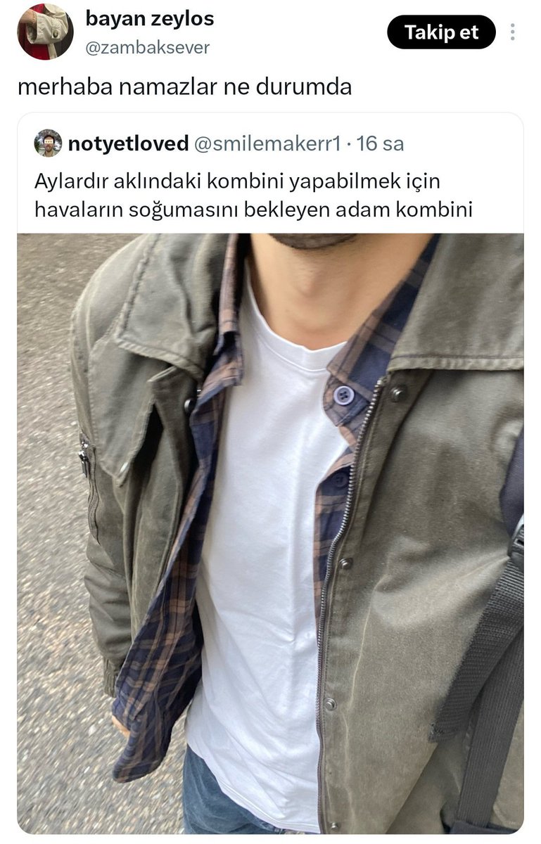doludeli0's tweet photo. Bu kombini üstünden hiç çıkarmadığına yemin ederim ama kanıtlayamam https://t.co/amaDID5lb3