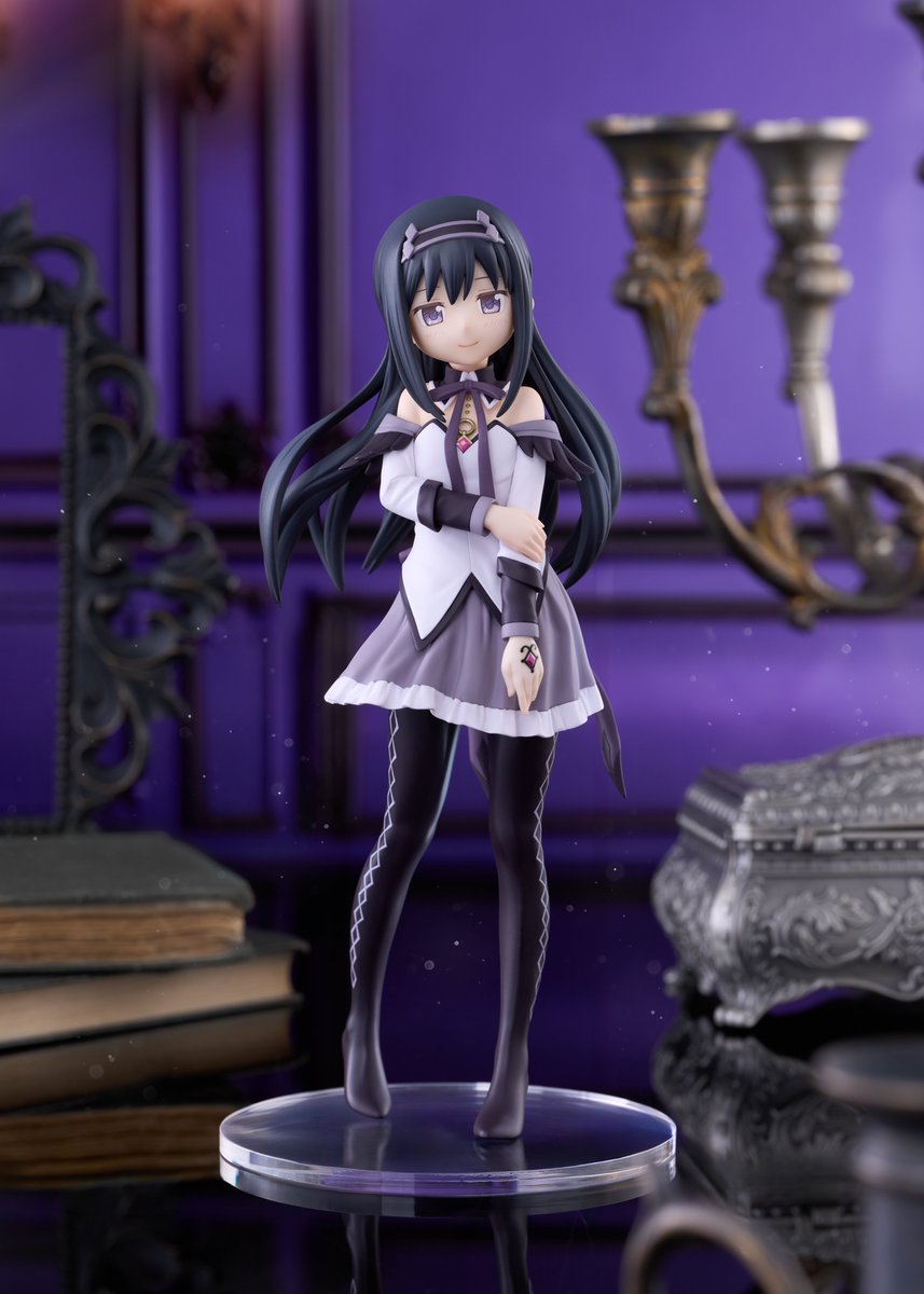 aniplex_plus's tweet photo. ⊹˚.┈┈┈┈┈┈
   予約受付開始
┈┈┈┈┈┈‧⁺ ⊹˚.

『劇場版 魔法少女まどか☆マギカ〈ワルプルギスの廻天〉』より魔法少女衣装のノンスケールフィギュアが登場！

💜暁美ほむら ノンスケールフィギュア
https://t.co/xYLXaHCYcX

💛巴マミ ノンスケールフィギュア
https://t.co/oVf5LqDuBq

本日より予約受付スタートです✨
 
アニプレックス オンライン限定特典付き！
└🎁場面写イラストカード
 
#まどかマギカ