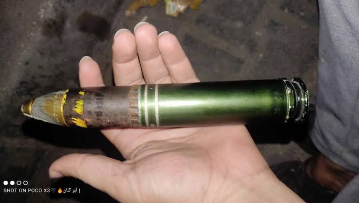 Partisan_12's tweet photo. These bullets are used to destroy heavy machinery in war, but Israeli forces used these bullets against innocent children in Gaza. https://t.co/qyMFrKTYZl