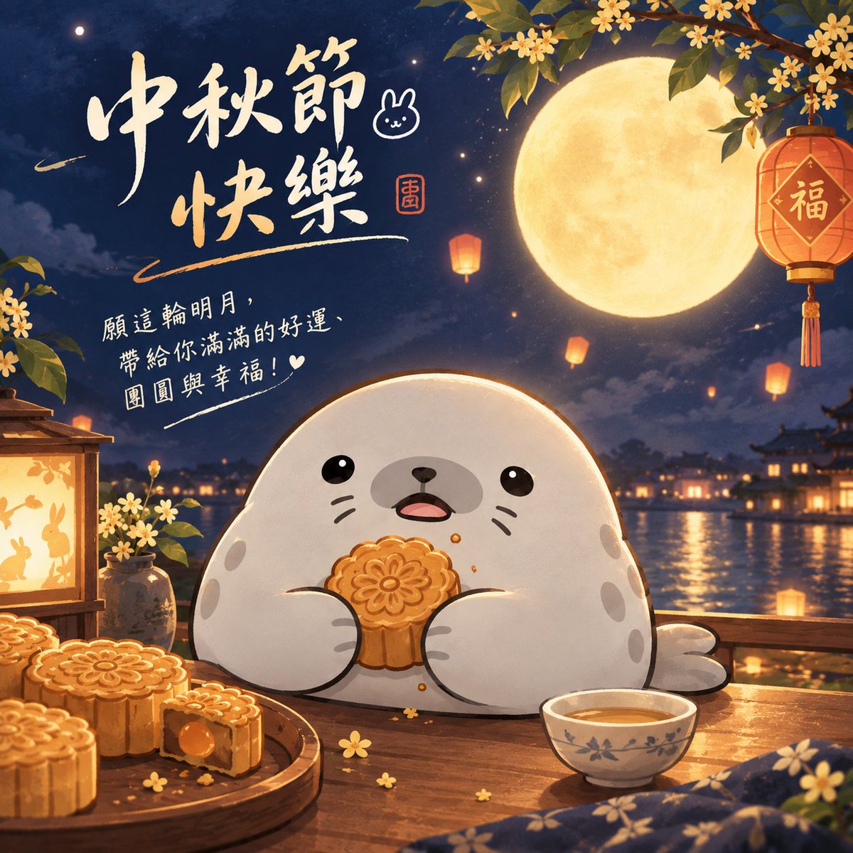 JUSTSEAL403's tweet photo. @crptoshawn happy mid-autumn festival 🌕
ARF ARF🦭 https://t.co/A57bFjfGcn