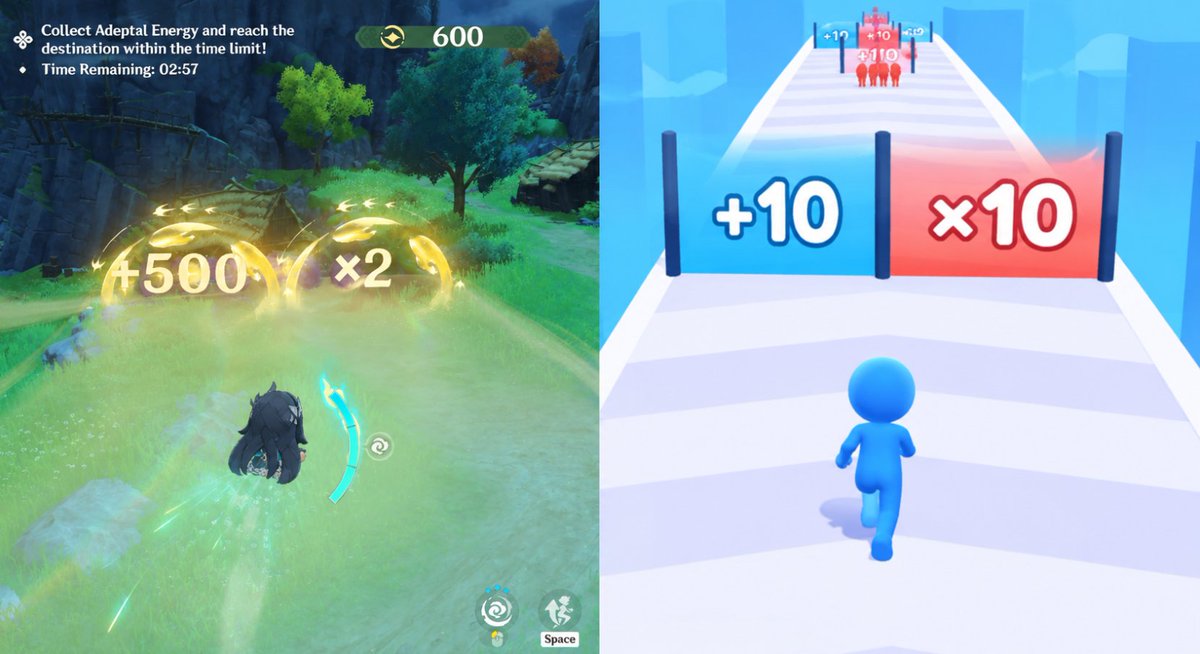 genshinmains_'s tweet photo. The new event in the Moonchase Festival looks very familiar 

#GenshinImpact https://t.co/DH9DYFFctp