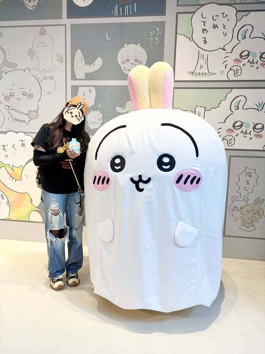 PoTepOtE3298's tweet photo. オバケうさぎ👻
#ちいかわパーク https://t.co/rLE49CyaNI