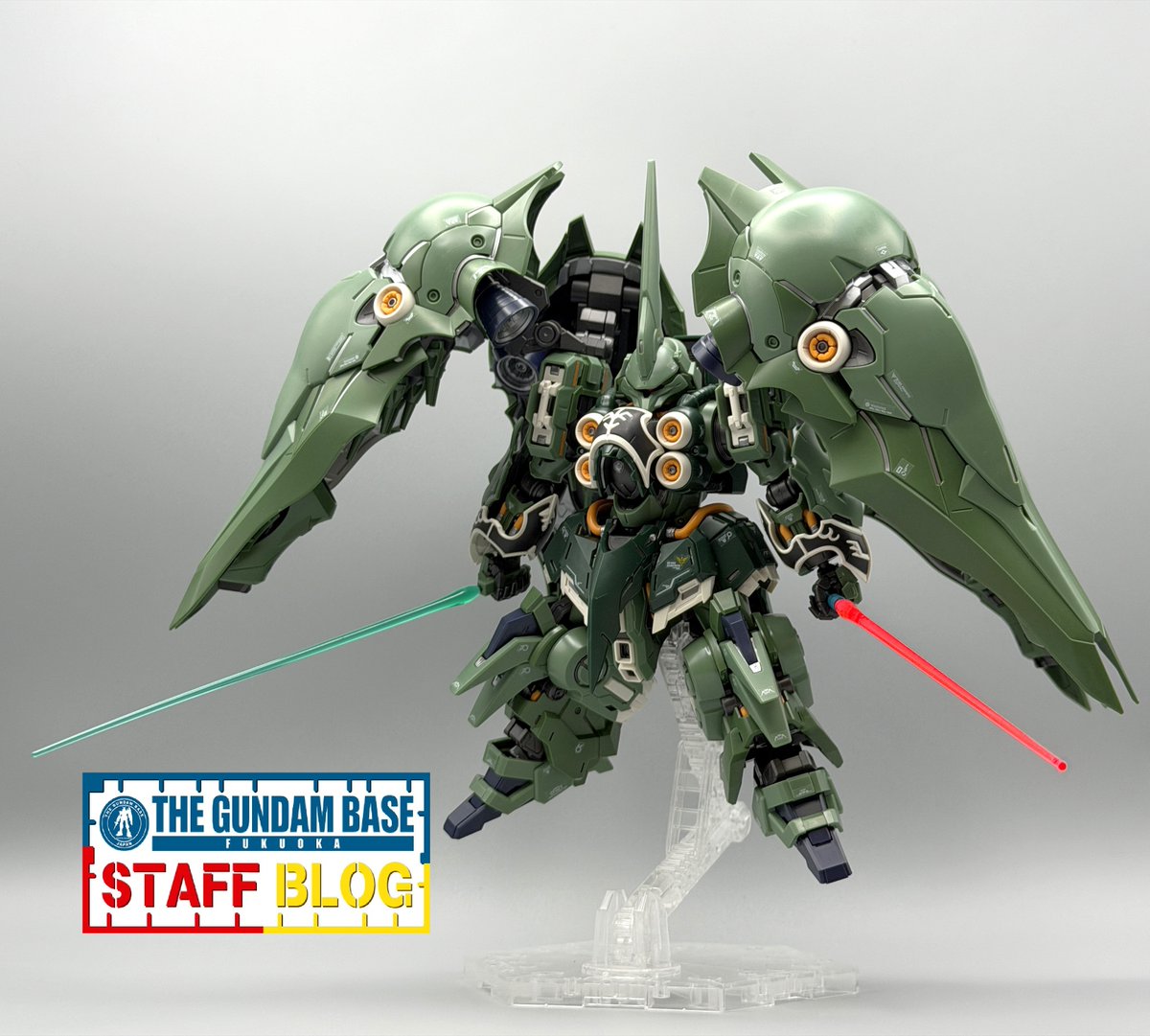 gundambase_t's tweet photo. <<スタッフブログ更新>>
【制作レポート＃38】MGSD クシャトリヤ編

福岡店スタッフブログはこちらから↴
https://t.co/QbSsFQLnFo

#ガンダムベース https://t.co/WmqhrdKpXK