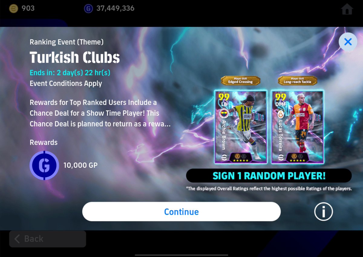 Efootball__PES's tweet photo. Let's Grind a bit⚡ https://t.co/aCRJ3FJbr9