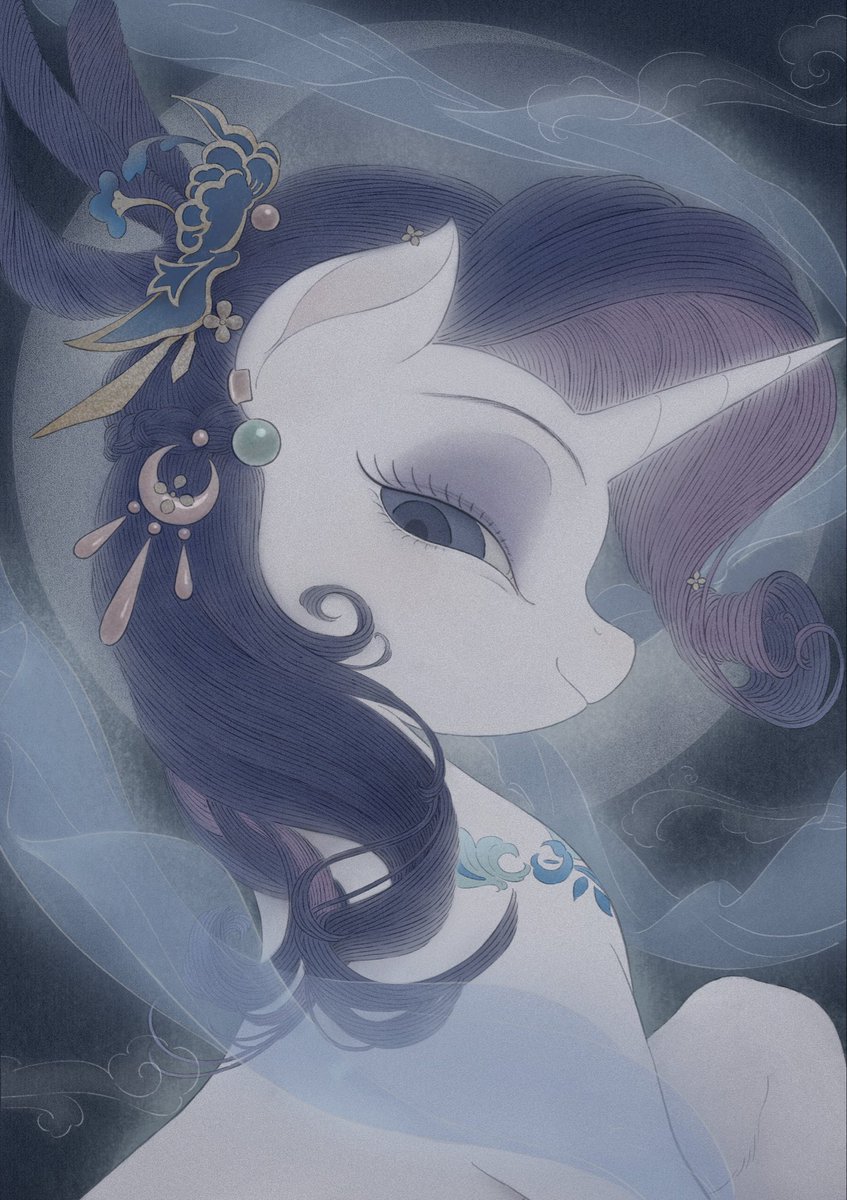 xiayichun1031's tweet photo. 嫦娥
#mlp #rarity https://t.co/nn5WYpyju8
