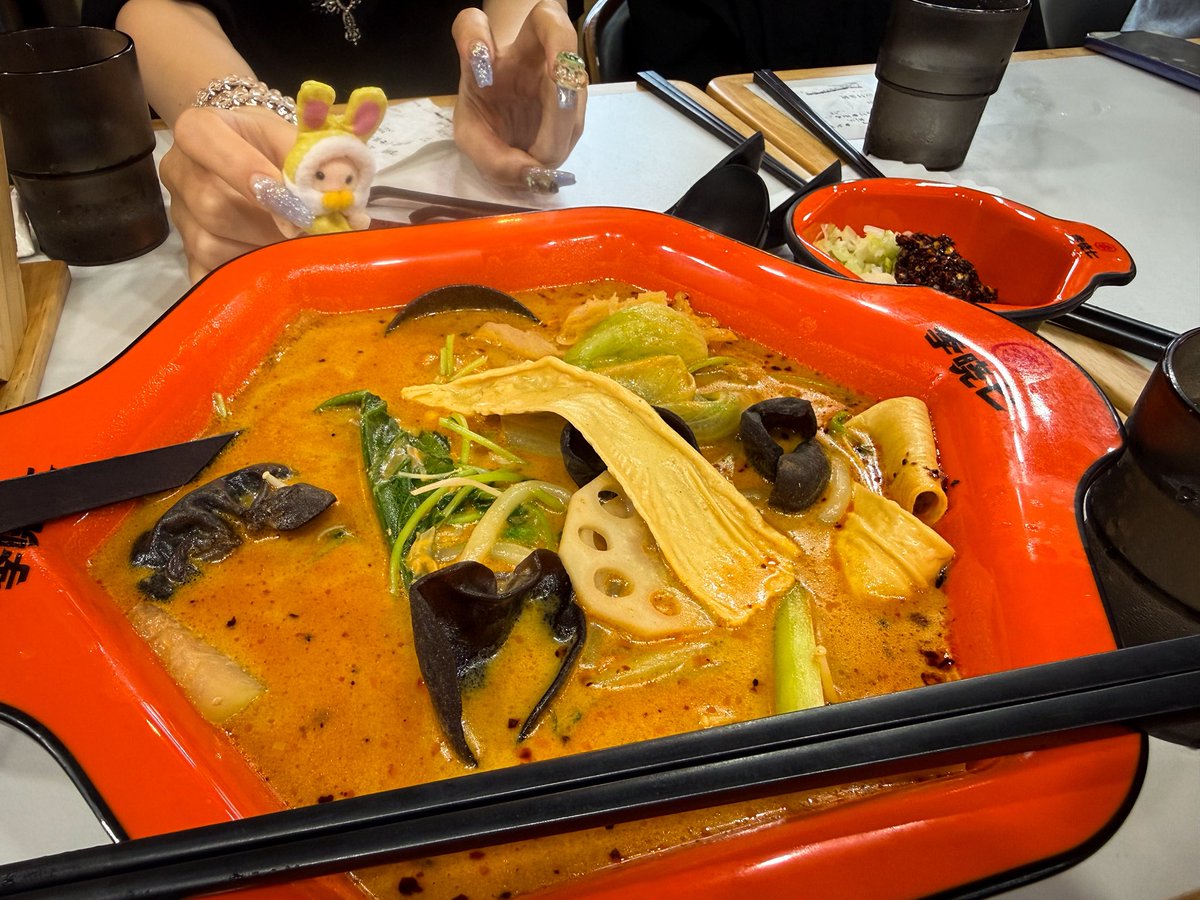 Tsuki_mush's tweet photo. 朝麻辣湯してた https://t.co/xQdssaG9VP