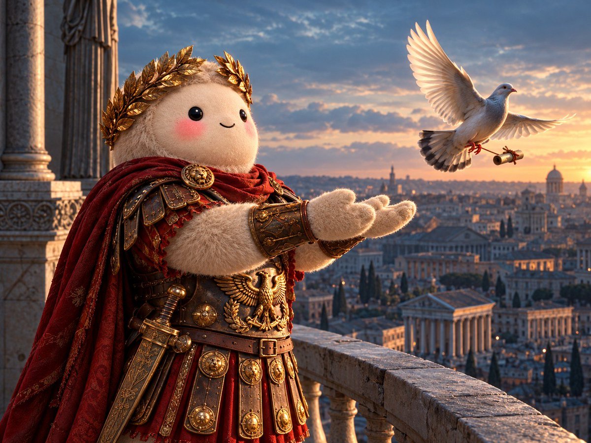 MuseusMaximus's tweet photo. GM from the empire.

Museus Maximus is awake. Robinhood Chain, get ready. @ponsdotfamily @RobinhoodApp https://t.co/v7YFKds42n