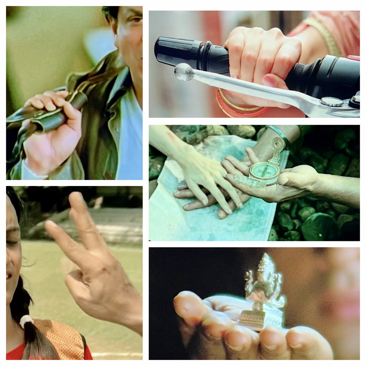 AmyStone2022's tweet photo. How well do you know SRK's movies?

Which movies do these hands belong to?🤔🤝🏼 https://t.co/fJASVs15os