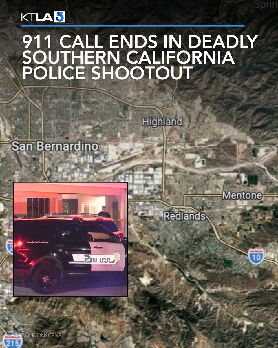 KTLA's tweet photo. During the 911 call, dispatchers heard the suspect yell out to one of the victims, “Your son is out there dead, you’re next!” https://t.co/kUJxZMtNFJ https://t.co/sfGGHVKHTR