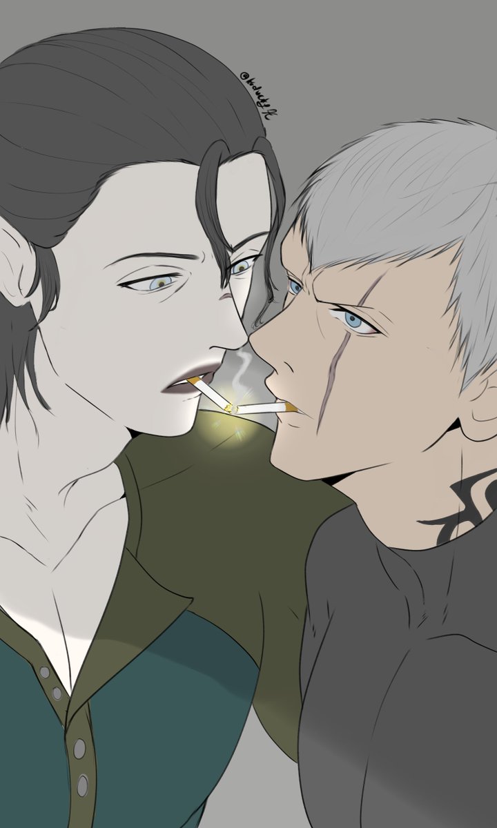 KoduckyAL's tweet photo. I'm craving for my BryaNov 😔✨
#bryanfury #sergeidragunov #furynov #bryanov #yaoi https://t.co/LvFvqilGKb