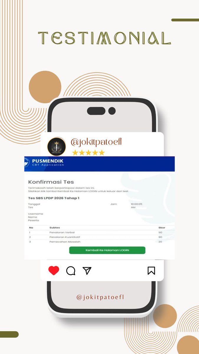 reumenkka's tweet photo. SKOLASTIK LPDP

Cung tangan yang mau dibantu joki skolastik ? langsung aja wa harga sangat murah yeah !!!

#skolastiklpdp #lpdpskolastik #zonauang https://t.co/RYGfqsSqnf