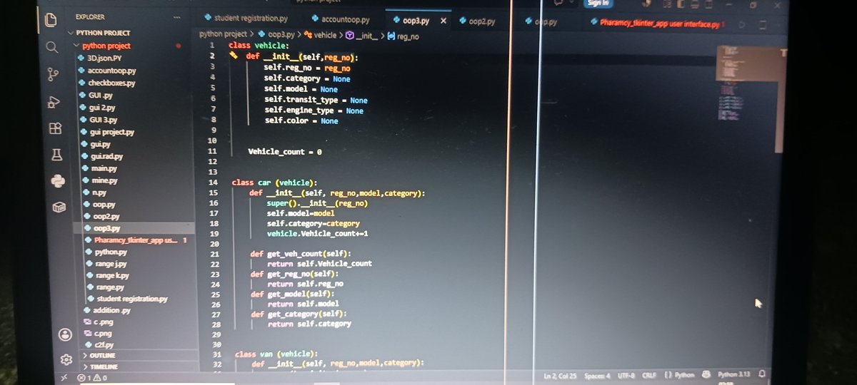 awhin34962's tweet photo. Day 4 of 100days of code , so guys I learn something which is object oriented programming (oop) so I built something with it.
#100daysofcode
#SoftwareDevelopment 
#softwareenigneering 
#python https://t.co/JynRvvJ3pw