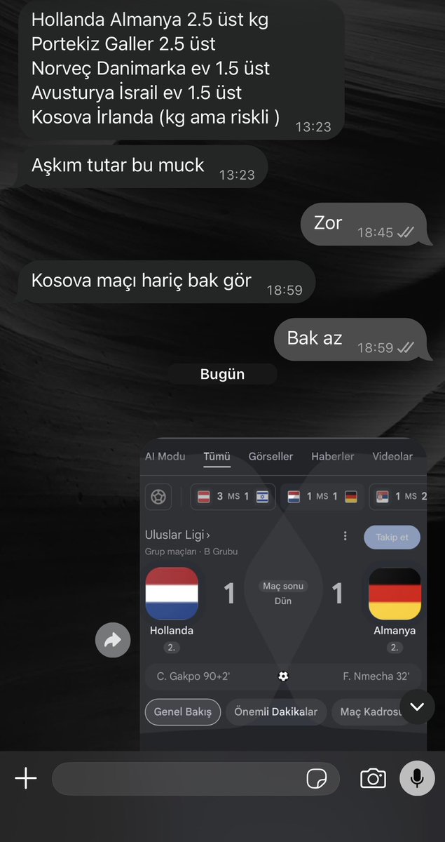 justserhant's tweet photo. Vereceğin kupona sokayım ilk maçtan yatmış yine pezevenk https://t.co/vcjaxSgOwW