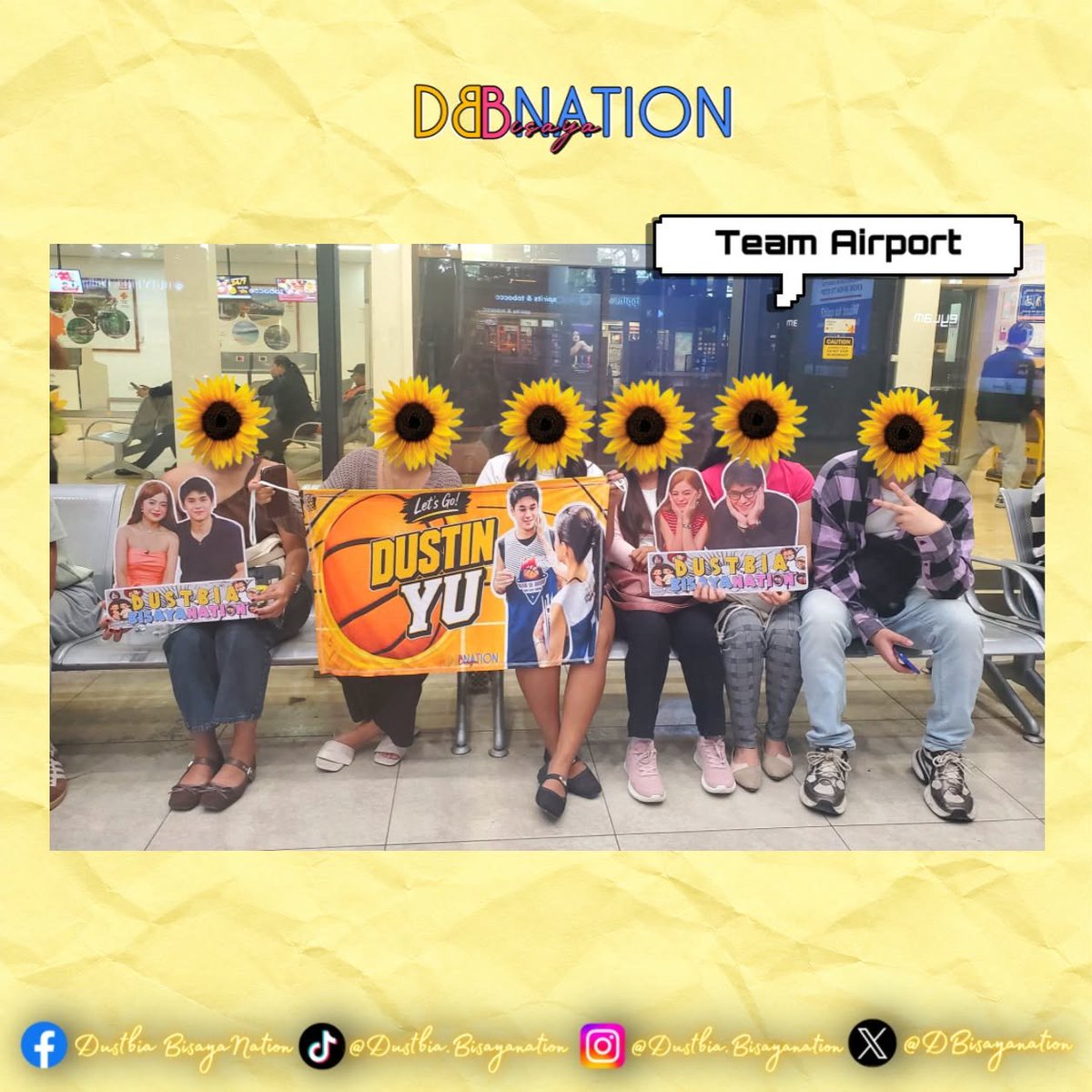 DBisayanation's tweet photo. Team Airport is ready! 💛🥰

We can’t wait to see you again, Dustin Yu! We’re so excited to welcome you back and show you just how much love and support you have from all of us. 🥹💛 https://t.co/1QaPT9nwvF