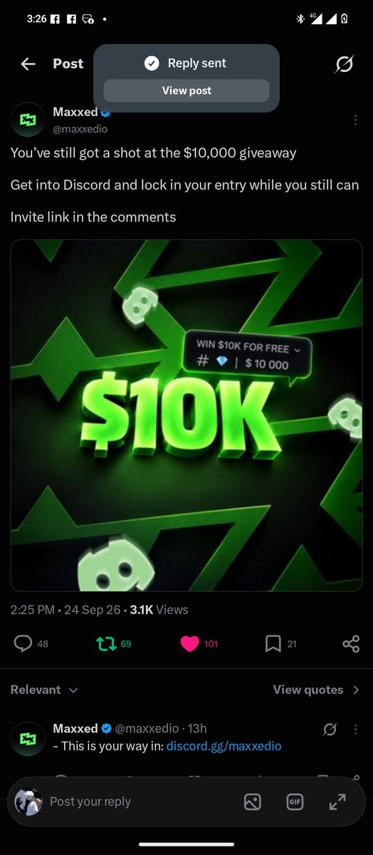 Efe_of_X's tweet photo. @rgLyCS @maxxedio @web3dan05 @TMDweb3 4qSgLepNMJEaEUr2KjkZ5LViZa6ndNgTrahg6s6uTLTf
Thanks big man https://t.co/0rHPZzgpoe