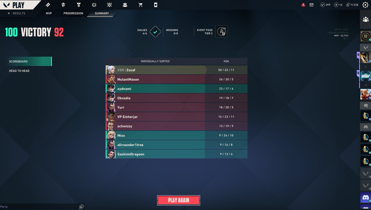 Zozaf0x's tweet photo. 50 KILL TDM NO AFK https://t.co/wrjHBHJsyy