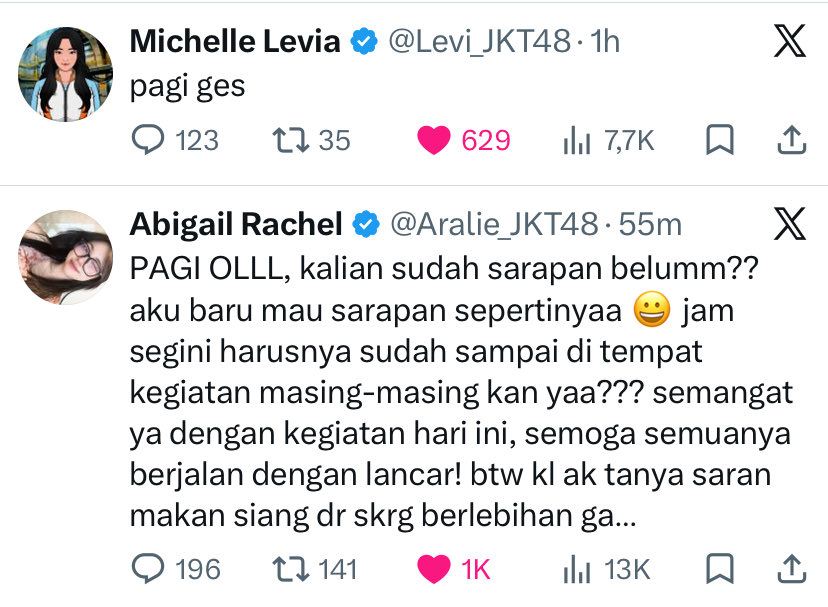 lhoedeluna's tweet photo. Jenis-jenis ucapan selamat pagi 😊 https://t.co/xSkcpbxL3d