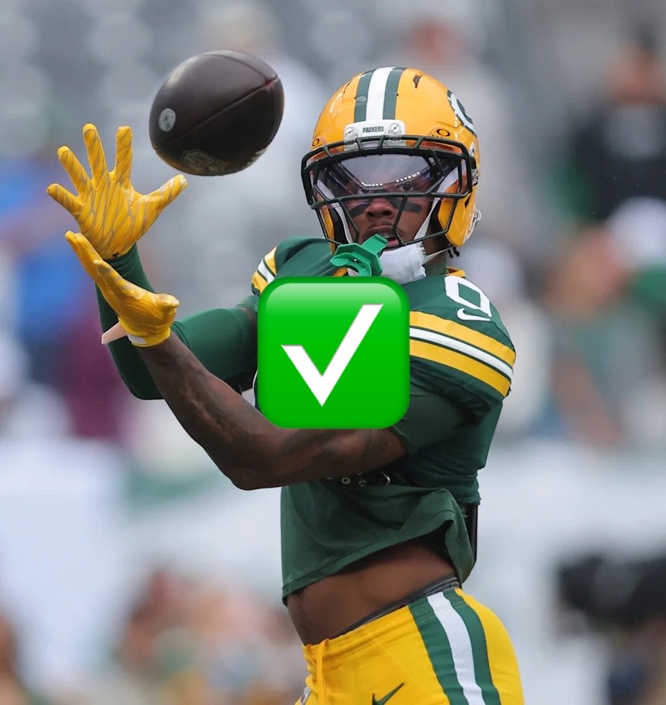 _Locksmiths__'s tweet photo. Sweat Free Cash 💸 

Matthew Golden o 49.5 Rec Yds ✅

❤️ If You Tailed!!!

This Run Been Different w/ @HOFApp https://t.co/V3WFoNZpmI