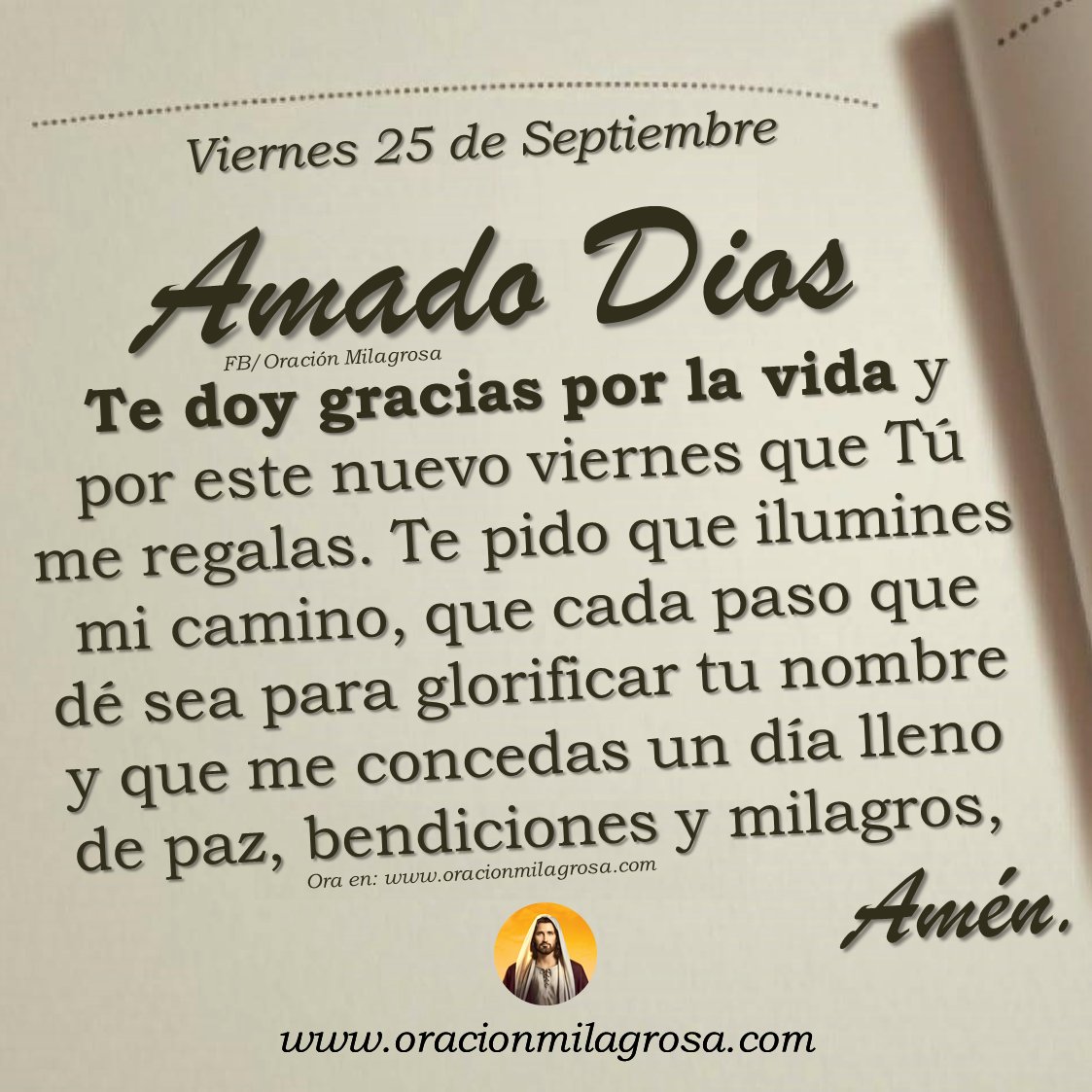oracion_milagro's tweet photo. Oración para el viernes 25 de septiembre de 2026: https://t.co/xZqipzxixb ✨