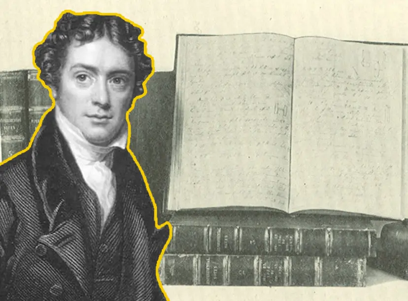 NinaMarketsUK's tweet photo. Davy hired the bookbinder who copied his lectures

In 1812, during Britain’s Industrial Revolution, 20-year-old London bookbinder Michael Faraday made a hand-bound, illustrated copy of chemist Humphry Davy’s Royal Institution lectures.

It helped win Faraday a laboratory post there in 1813.

Davy gave Faraday access and training, but their relationship later broke down after Faraday’s 1821 paper on electromagnetic rotation-an effect behind the electric motor-did not properly acknowledge Davy and William Wollaston’s earlier work.

Faraday continued independently.

In that London basement in 1831, he discovered electromagnetic induction, the principle that makes electric generators work.