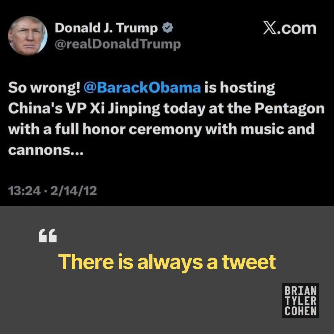 thetrueshelby's tweet photo. Didn’t he just roll out the red carpet and give Xi a military flyover? https://t.co/G5DLCI8Xqx