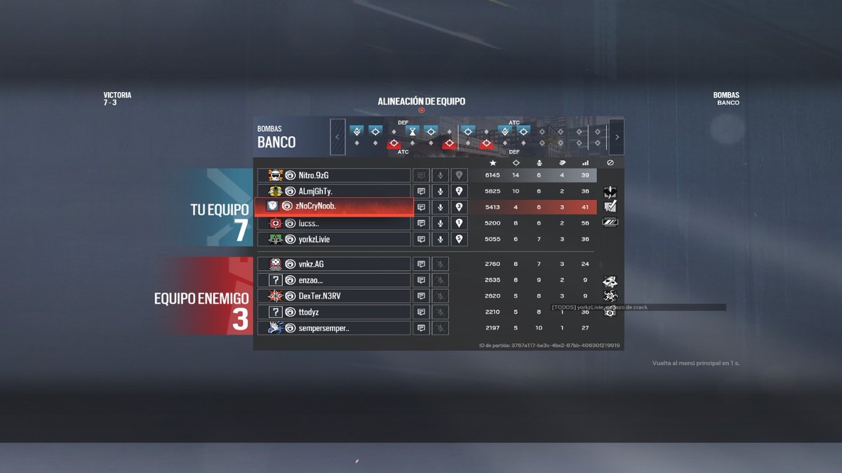 Lucaa_R6's tweet photo. @BmalR6 @vnkr6s @BuzattoR6 @FerrazR6 @poisonr6s @LeopR6s @LeoHzzR6S @paladiinr6 @xpzzzzz7 😶 https://t.co/37gcEBOHn9